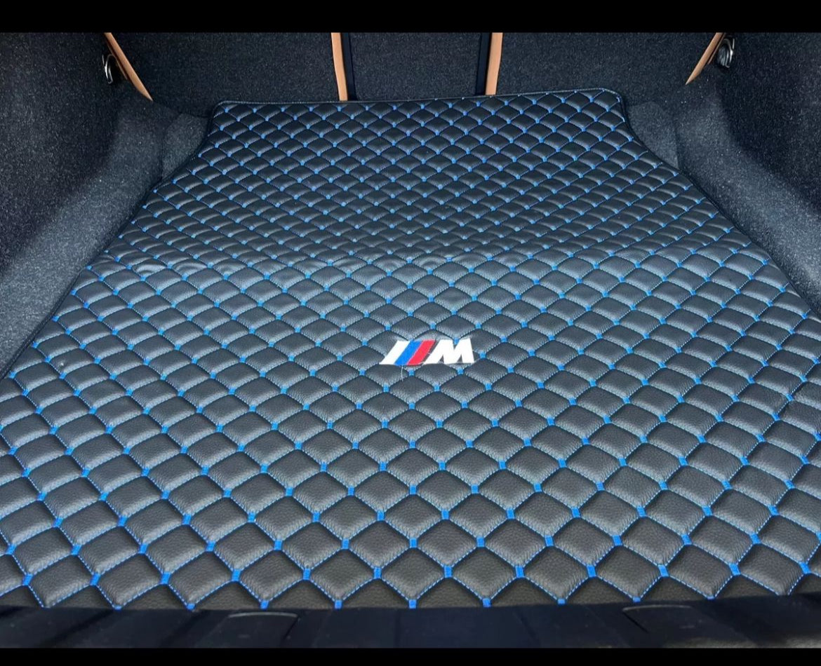 For BMW Leather Trunk Mat