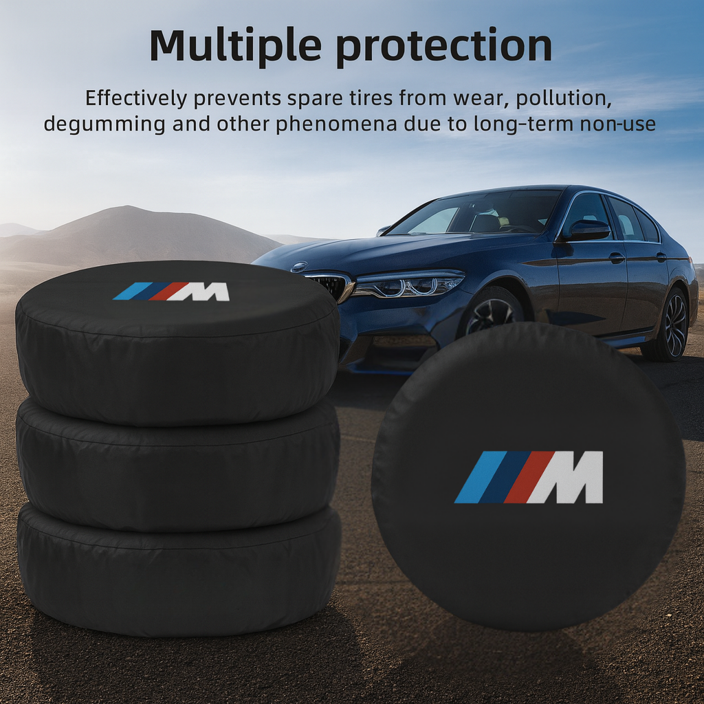 BMW Tire Cover β Premium Waterproof Wheel Protector | Perfect for M Series & Luxury Models