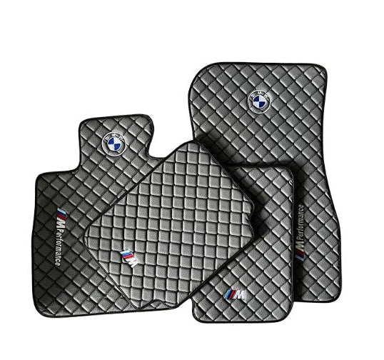 For BMW M Performance Car Floor Mats Custom fit Leather for all BMW M Performance Waterproof Carpet Liner
