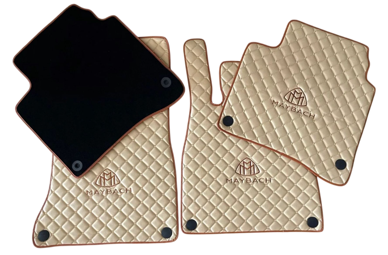Fits For Maybach Leather Floor Mats Custom Waterproof Car Mats for all Maybach Series