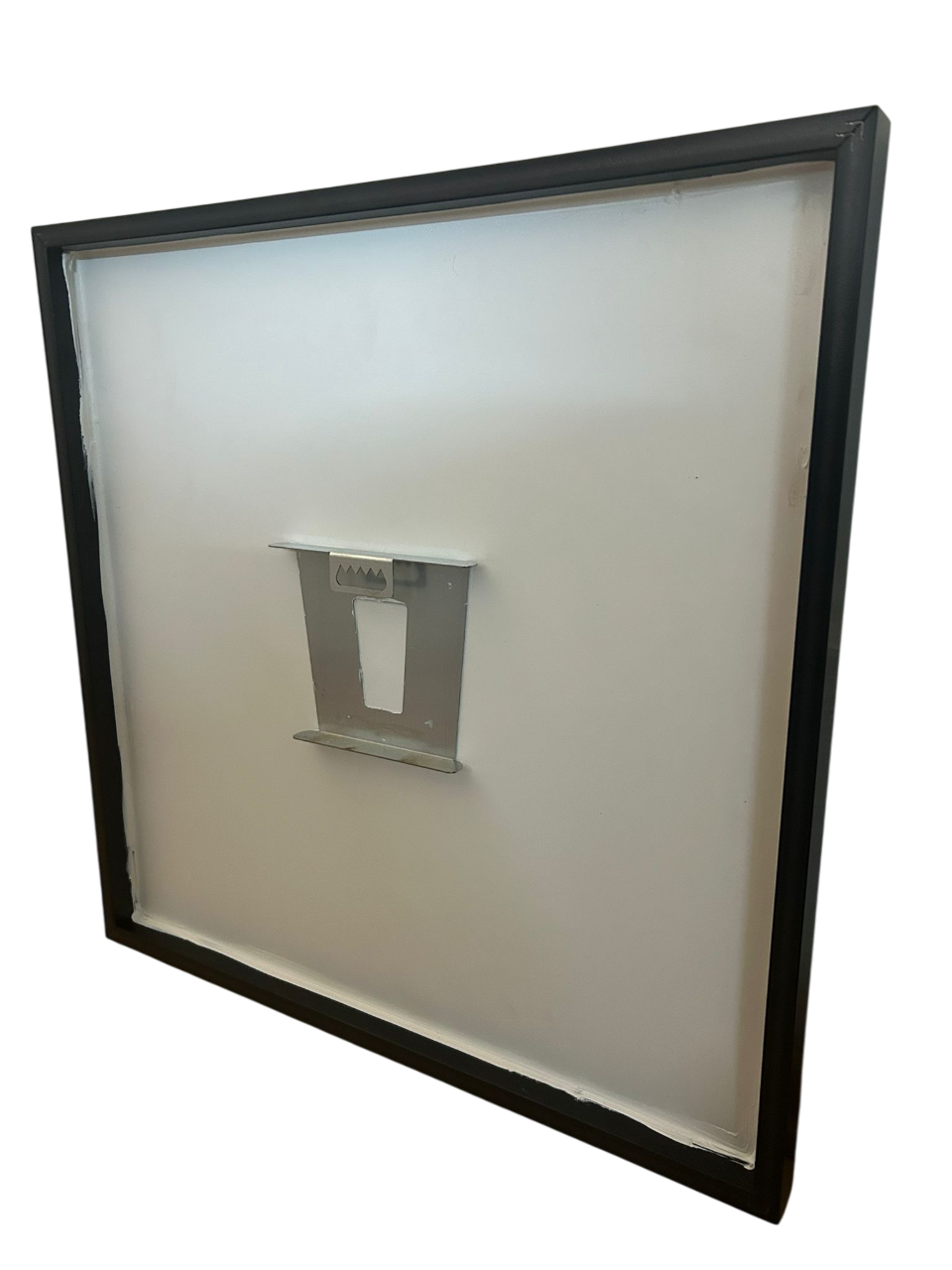 Bugatti Tempered Glass Picture 50x50 CM with BLACK FRAME