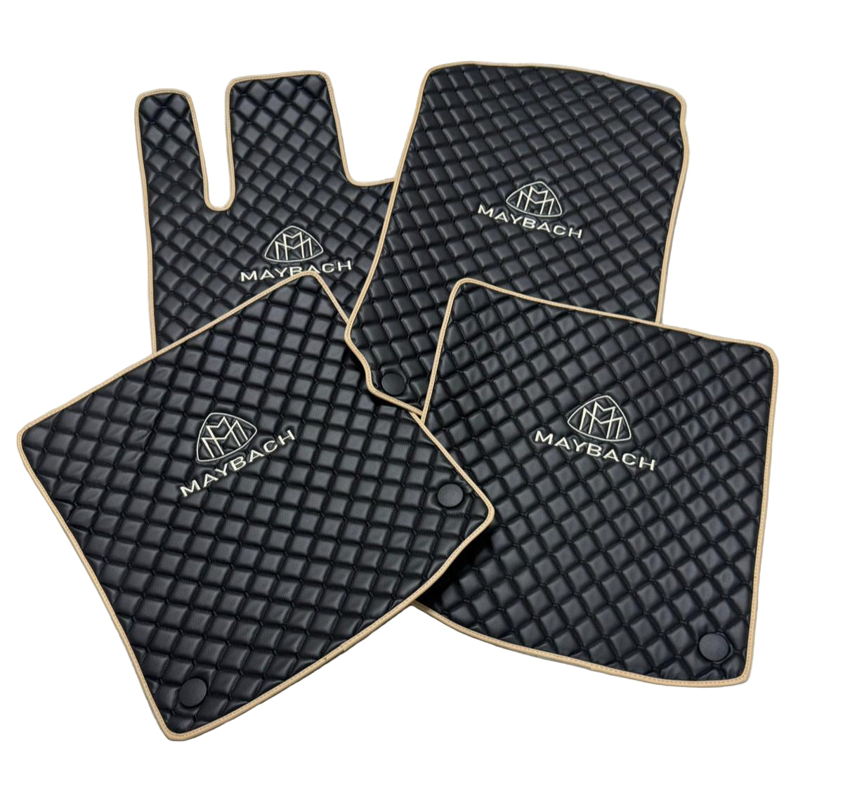 Fits For Maybach Leather Floor Mats Custom Waterproof Car Mats for all Maybach Series
