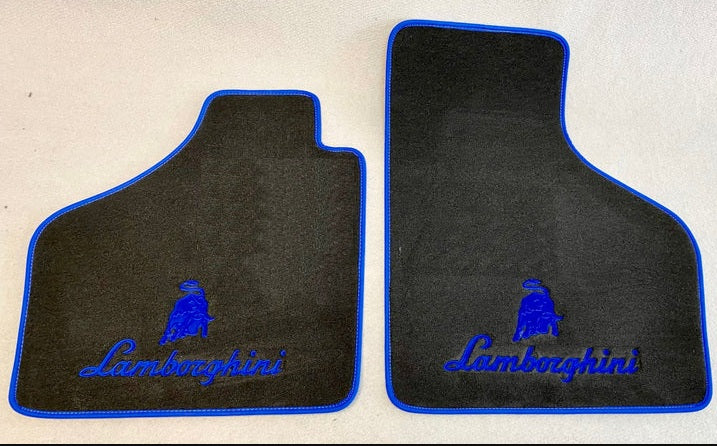 Luxury Velour Car Mats for Lamborghini – Custom Fit & Premium Comfort