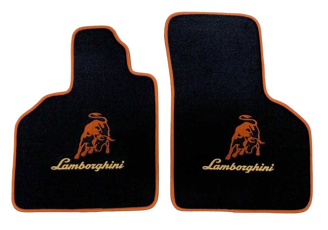 Luxury Velour Car Mats for Lamborghini – Custom Fit & Premium Comfort