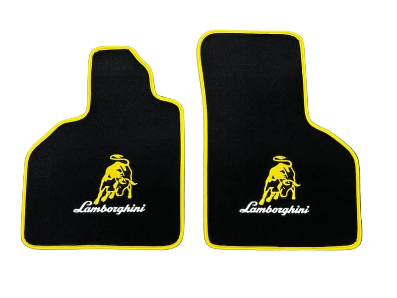Luxury Velour Car Mats for Lamborghini – Custom Fit & Premium Comfort