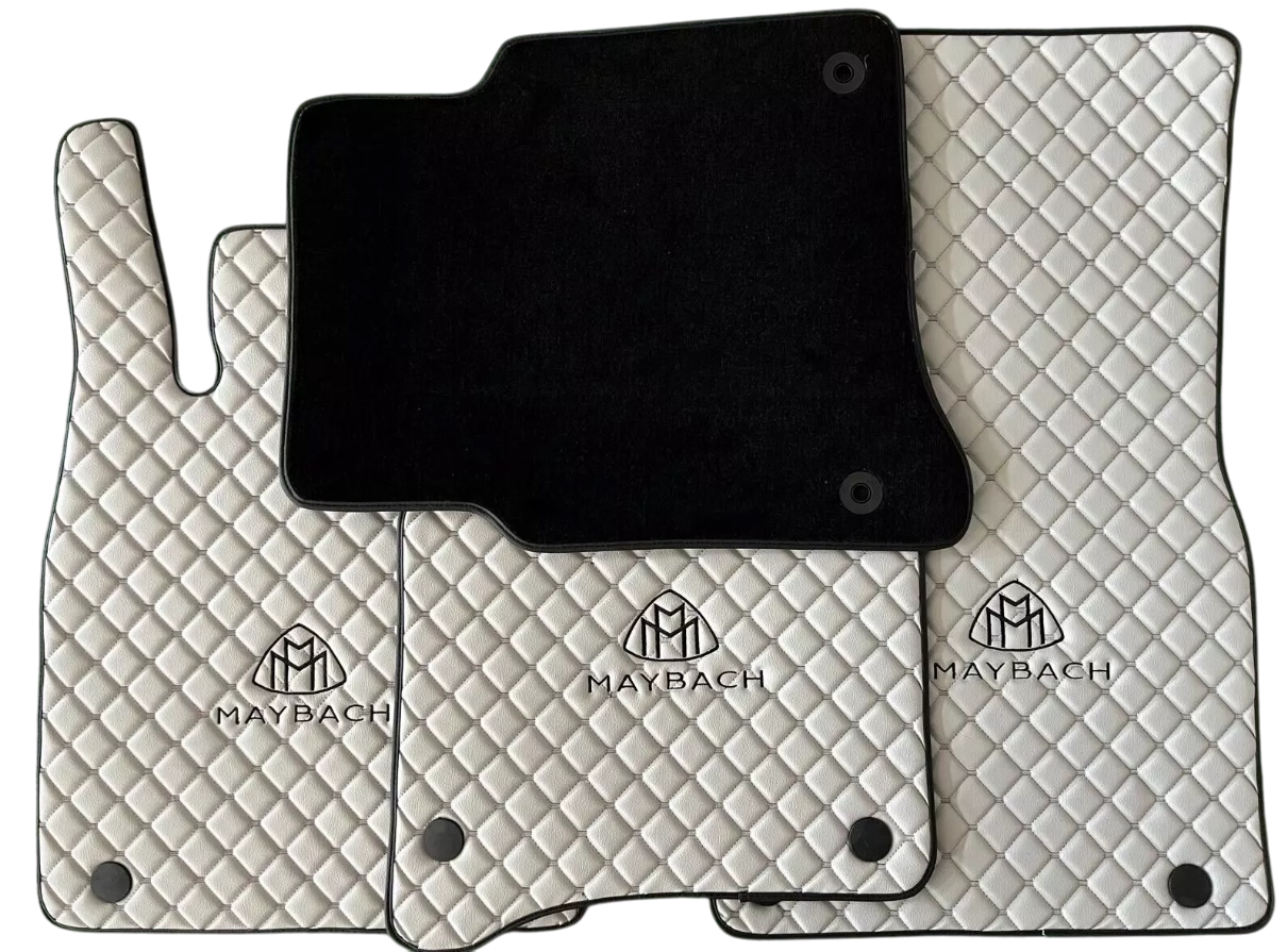Fits For Maybach Leather Floor Mats Custom Waterproof Car Mats for all Maybach Series