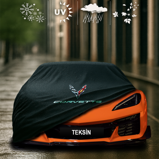 CORVETTE C8 Z06 Outdoor Waterproof Car Cover - Custom Fit