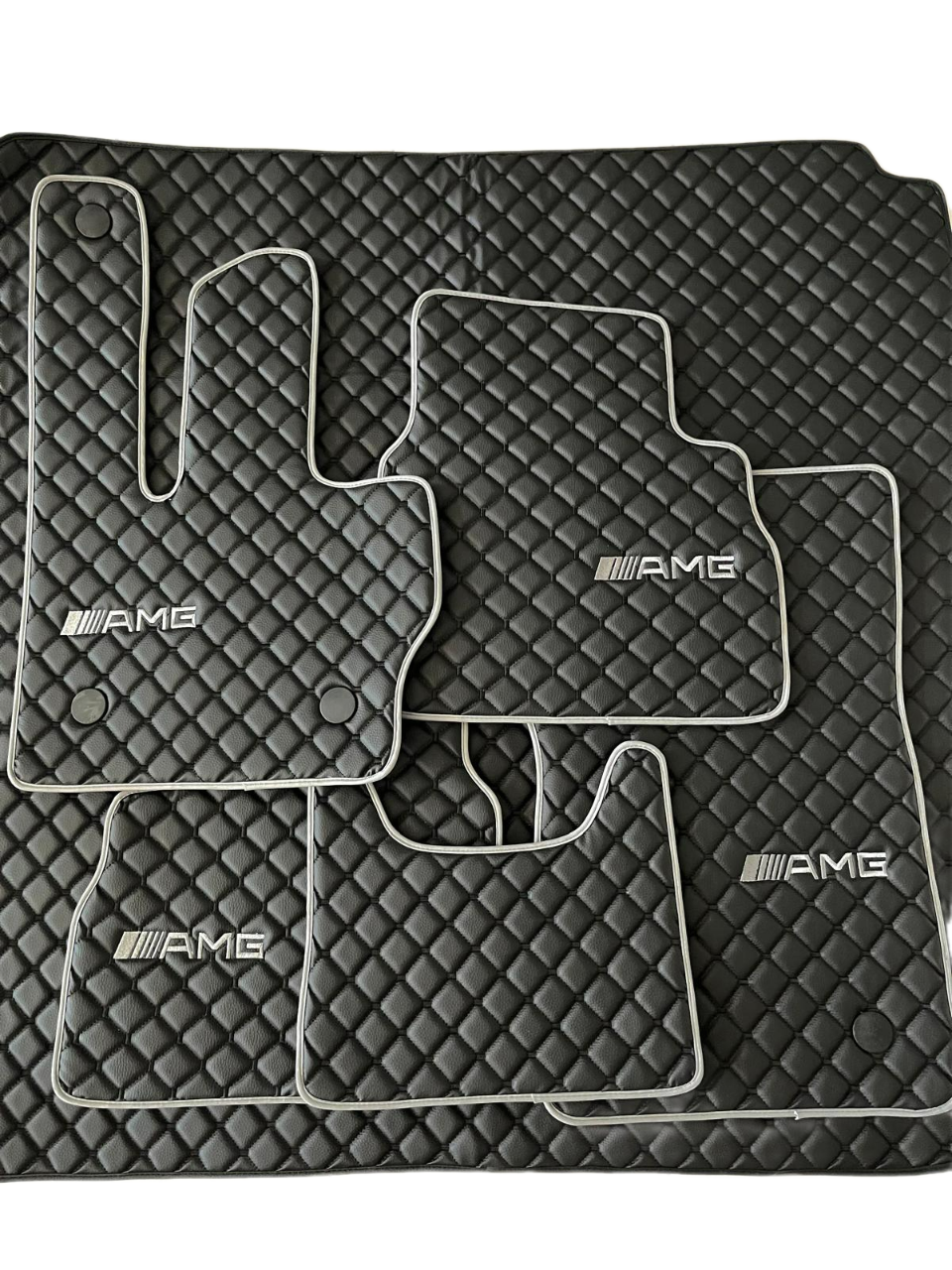 For Mercedes Benz AMG Leather Floor Mats - Made To Measure Mats for all Model