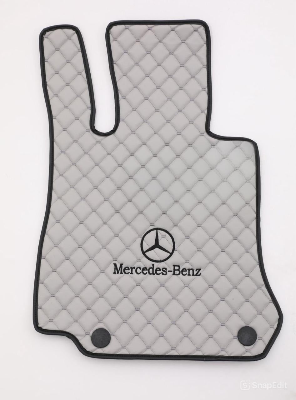 For M.Benz AMG Leather Floor Mats - Made To Measure Mats for all Model