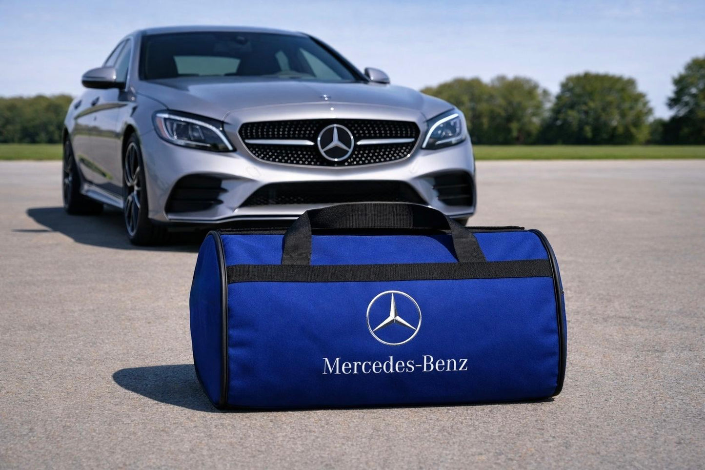 Luxury Mercedes Benz Duffle Bag 30x50 cm