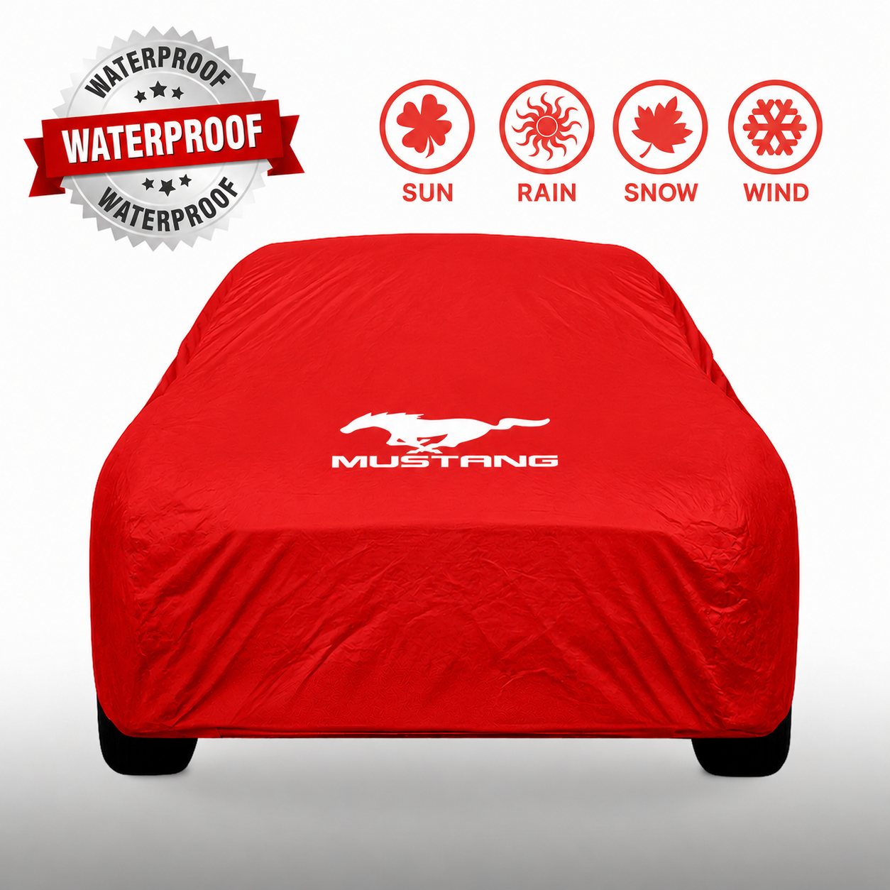 Mustang Outdoor Car Cover – Waterproof & Custom Fit
