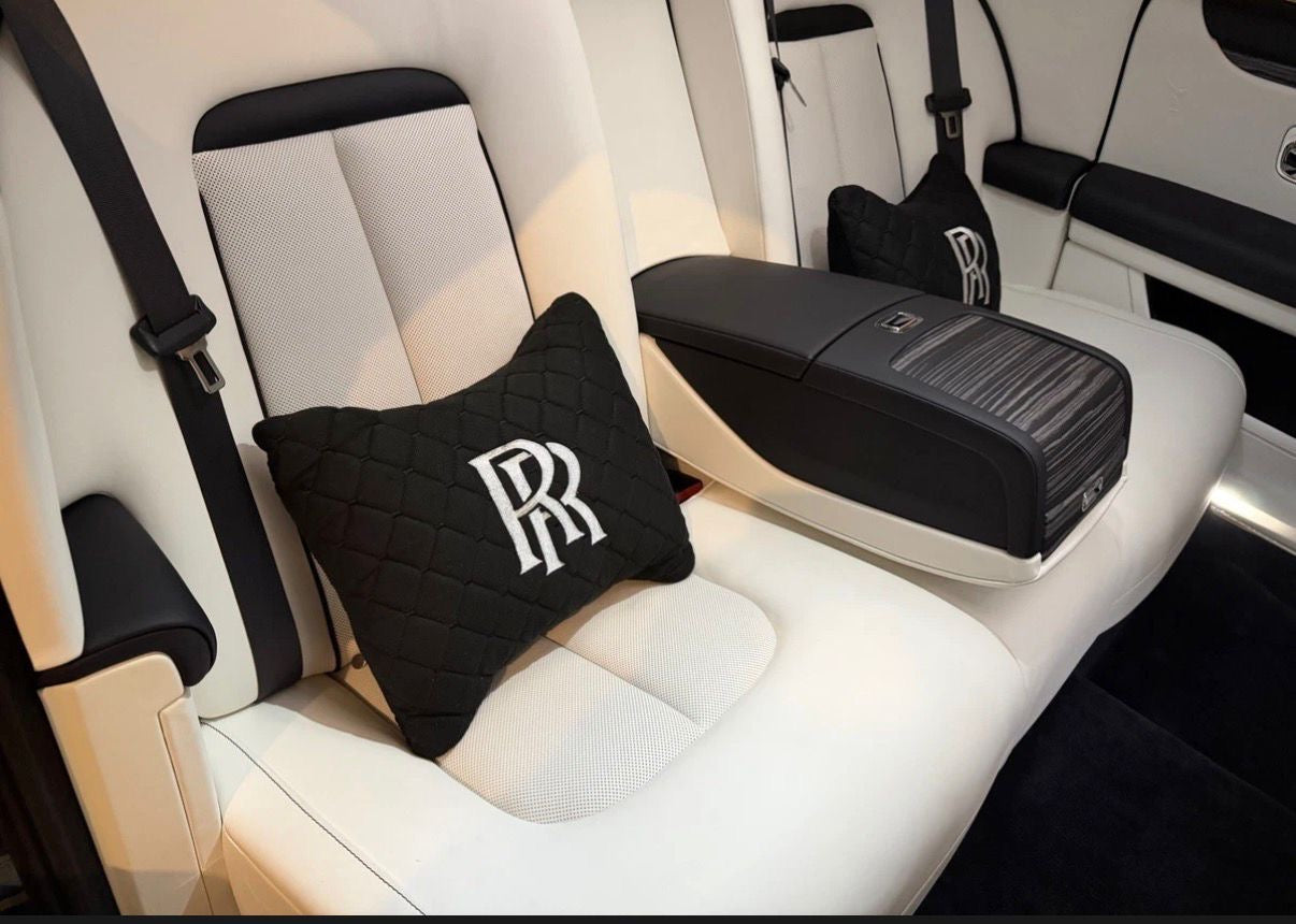 For Rolls Royce Velvet Pillows for Cars - Premium Comfort and Style (2 PCS)