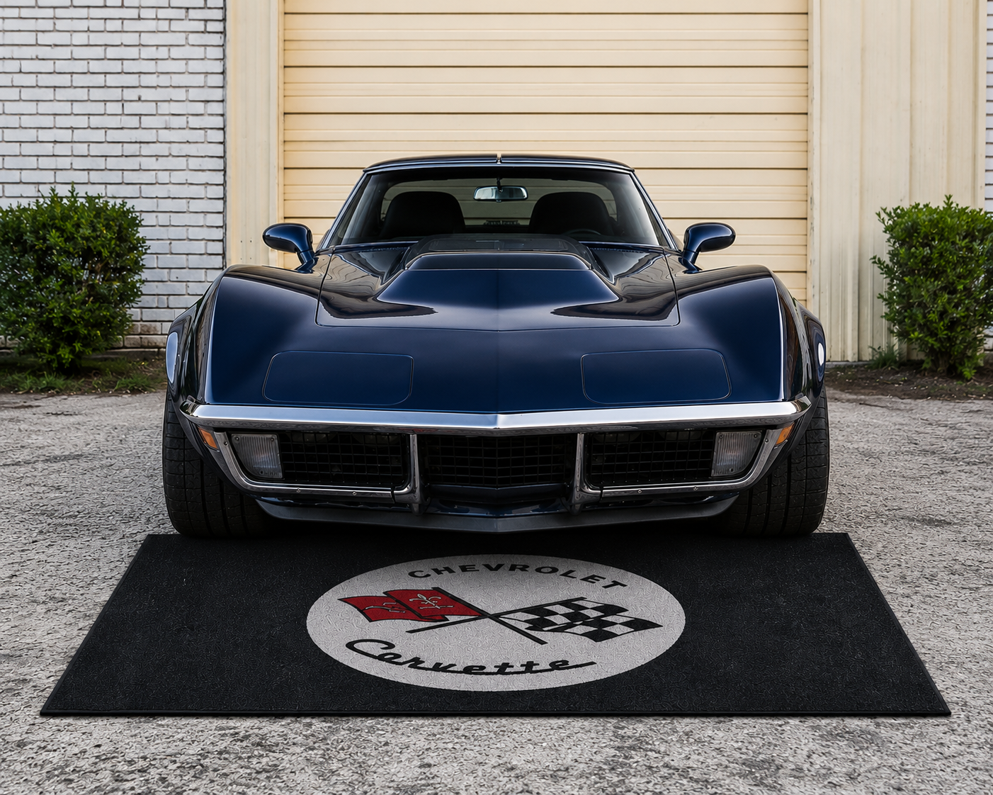Corvette Garagemat 5x7 FT (60x87 Inch) C2 C3 C4 C5 C6 C7 C8 Z06