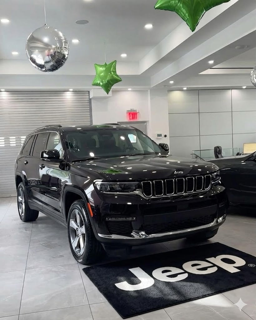 JEEP Garage Floor Mat 5x7 FT (60x87 Inches) Premium Showroom Rug Wall Decor