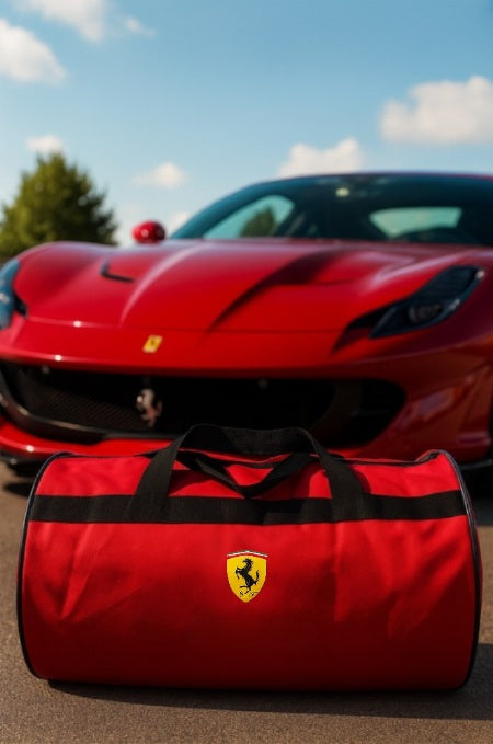 Luxury Ferrari Duffle Bag Trunk Bag 30x50 cm