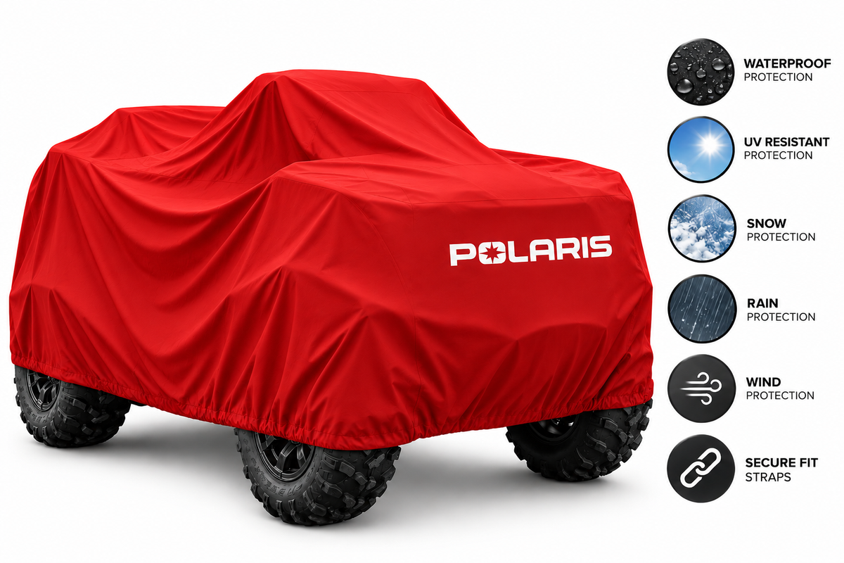 Polaris ATV Outdoor Cover – Waterproof All-Weather Protection | Custom Fit
