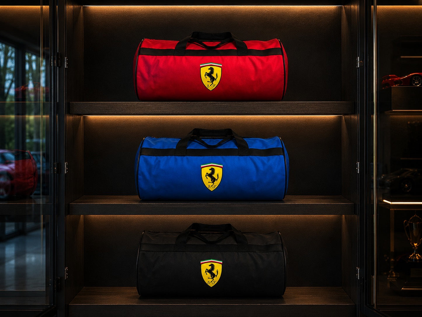 Ferrari Duffle Bag Trunk Organizer 30x50 cm
