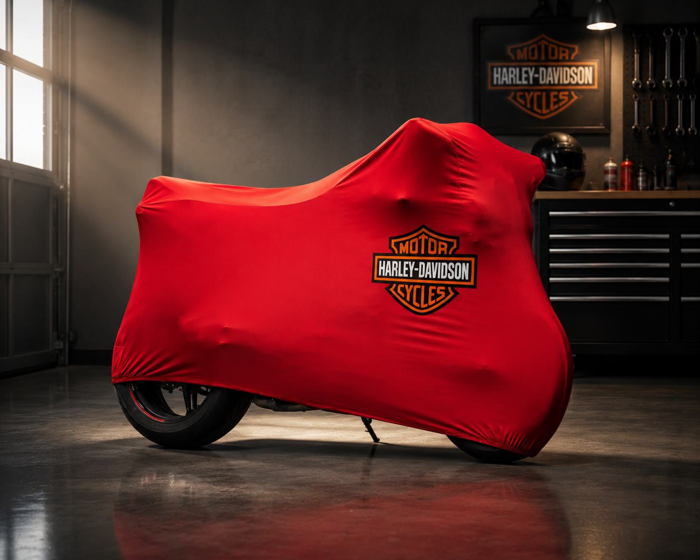 Harley Davidson Motorcycle Indoor Cover