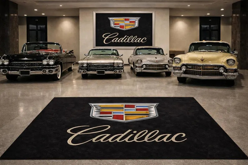 Cadillac Luxury Rug 60x96 INCH Home, Garage & Display Carpet