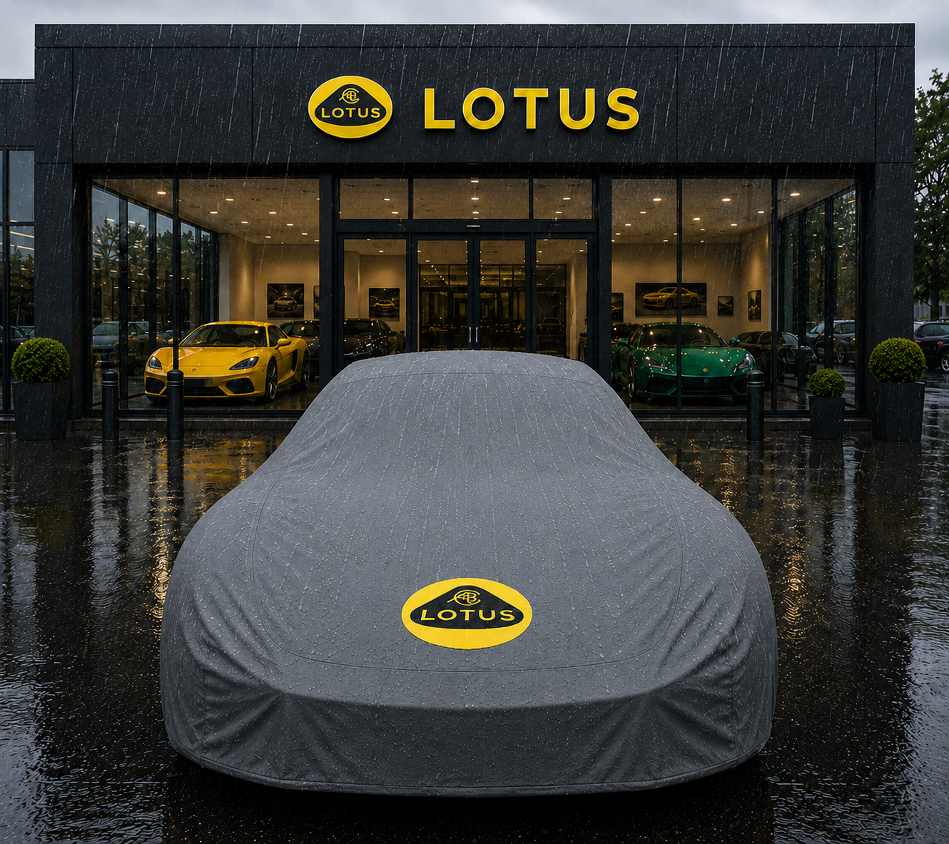For Lotus Outdoor Waterproof Car Cover - Custom Fit