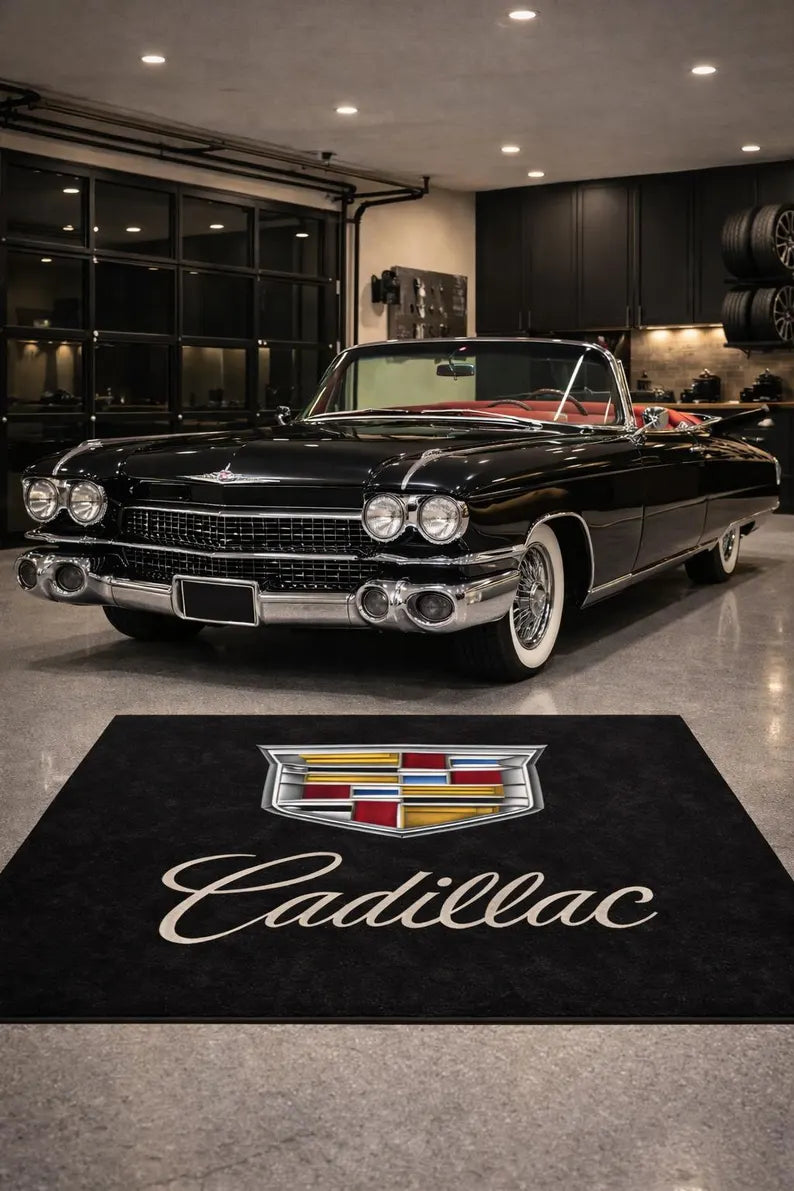 Cadillac Luxury Rug 60x96 INCH Home, Garage & Display Carpet