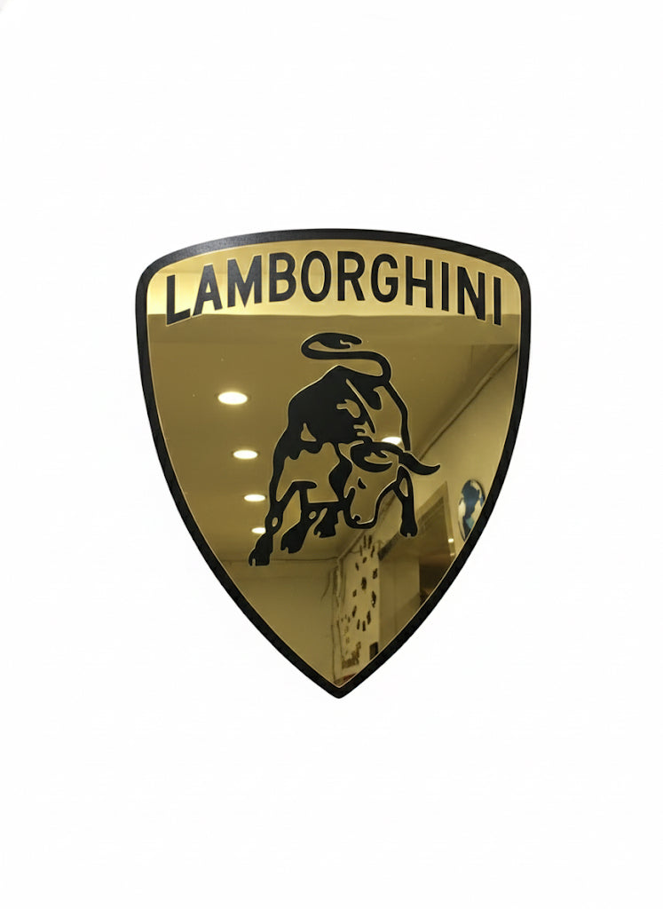 Lamborghini Wall Sign for Garage – Premium Wall Decor for Car Enthusiasts