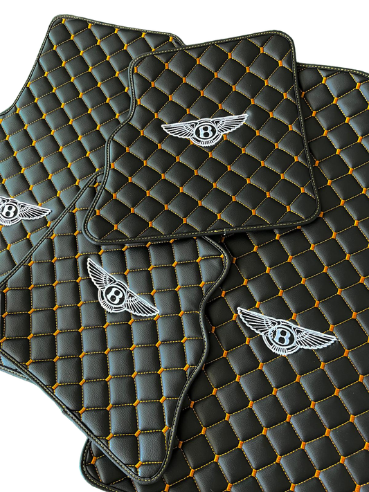 Bentley Benteyga 2016-2025 Custom fit Leather Waterproof Carpet Liner