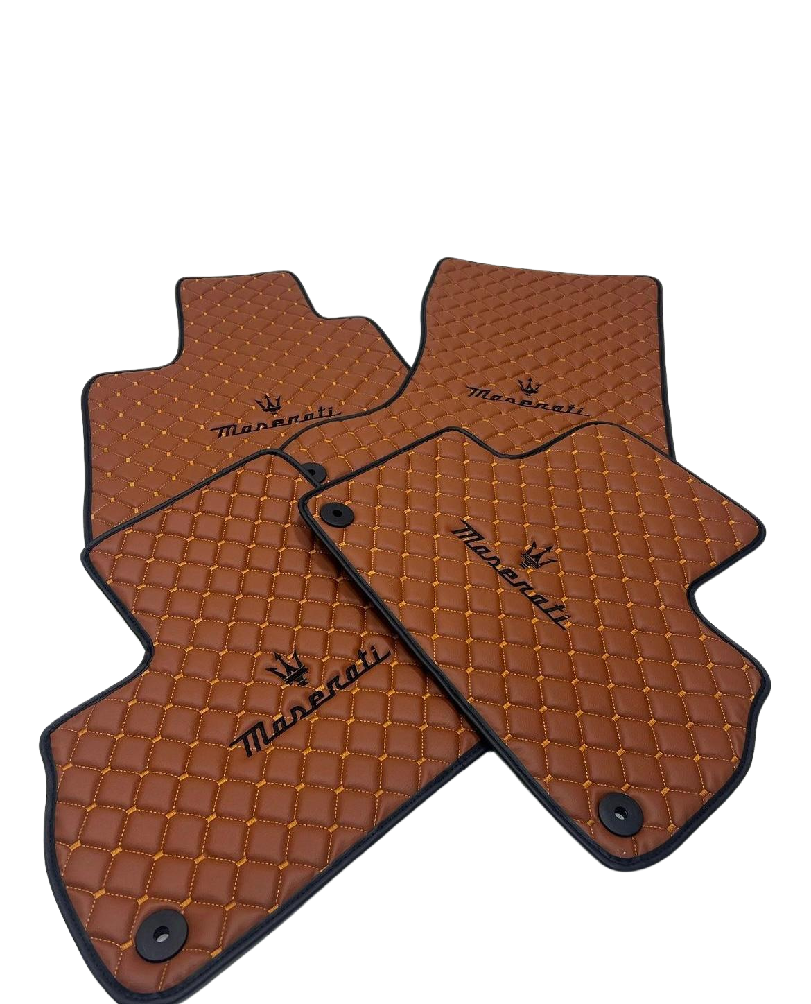 For Maserati QUATTROPORTE (2012 - Present ) Car Floor Mats Custom fit Leather for all Maserati Model Waterproof Carpet Liner