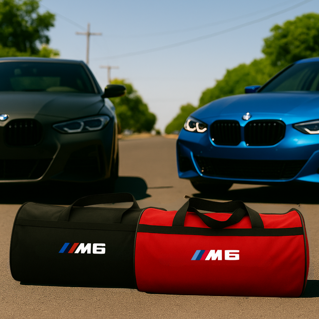 Luxury BMW M2 M3 M4 M5 M6 M8 Duffle Bag 30x50 cm