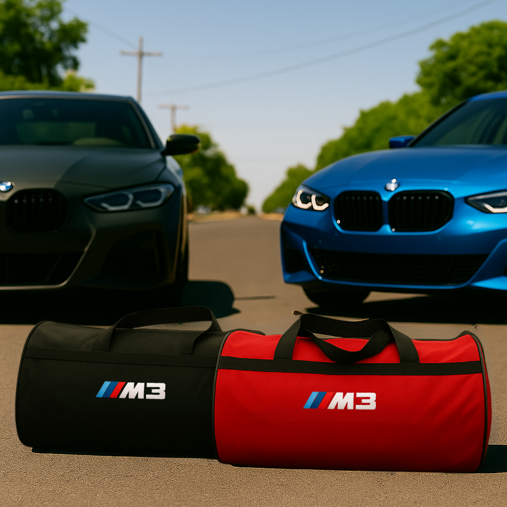 Luxury BMW M2 M3 M4 M5 M6 M8 Duffle Bag 30x50 cm