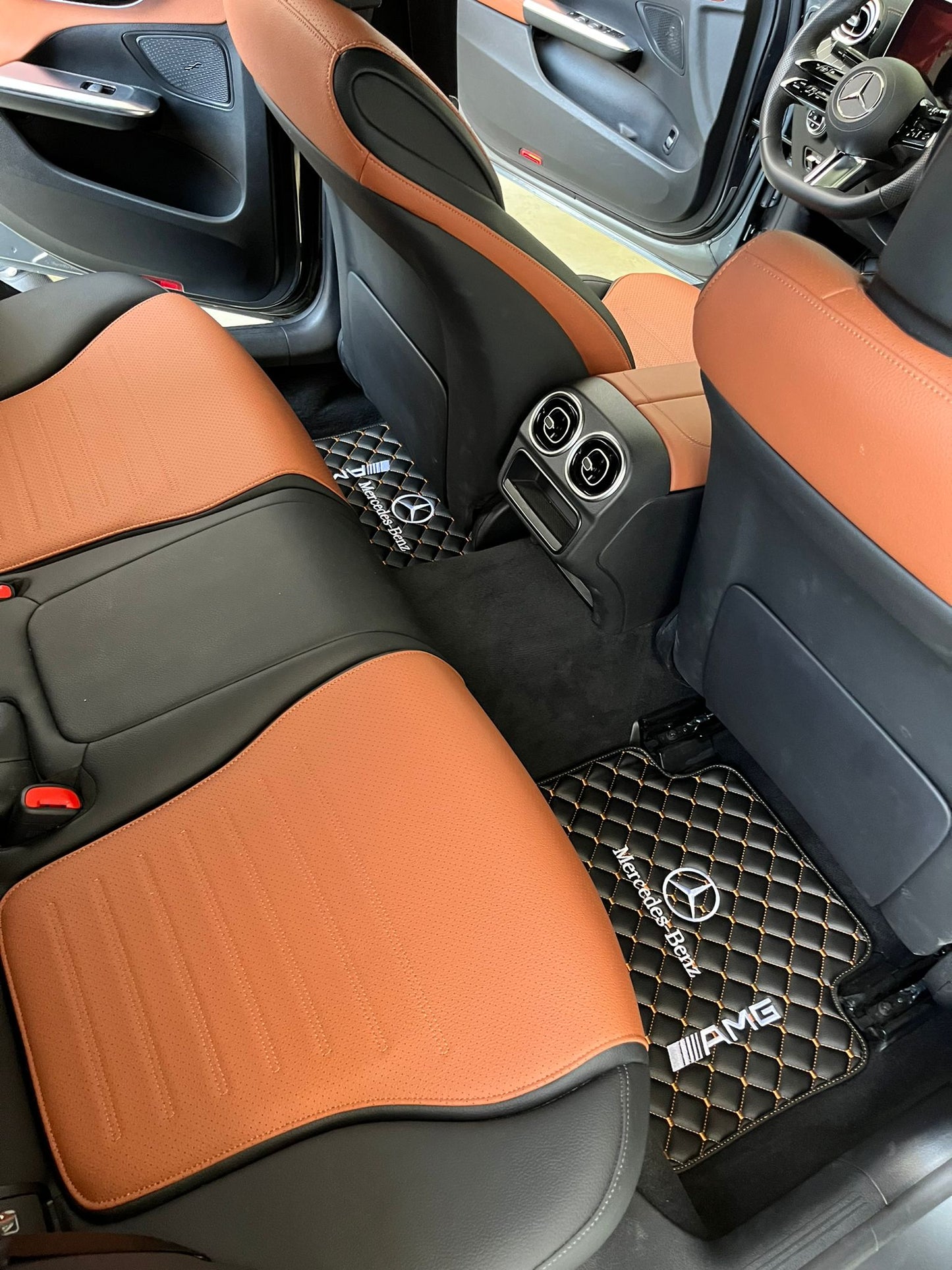 For Mercedes Benz Leather Floor Mats Made To Measure Mats for all Model