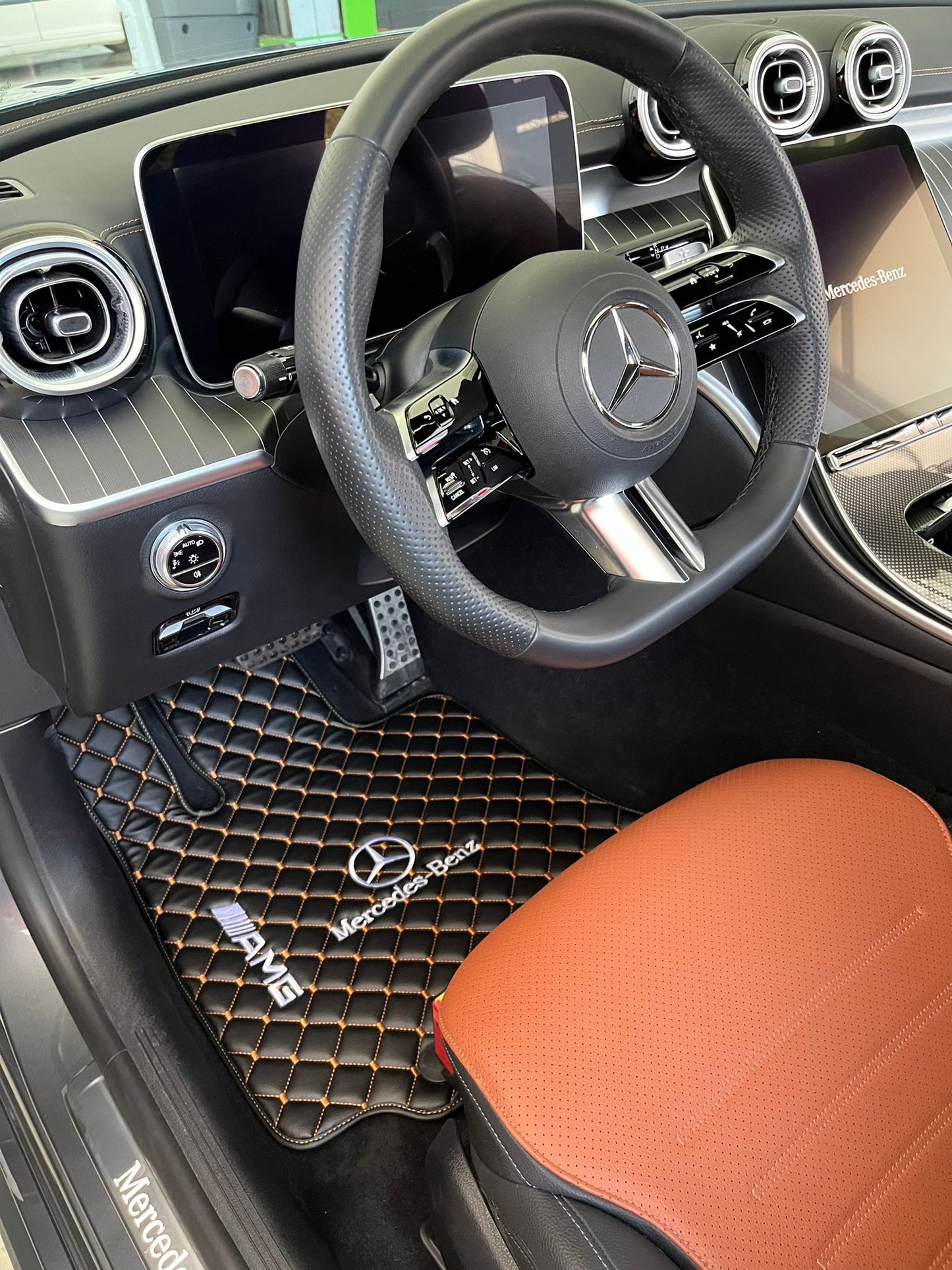 For Mercedes Benz Leather Floor Mats Made To Measure Mats for all Model