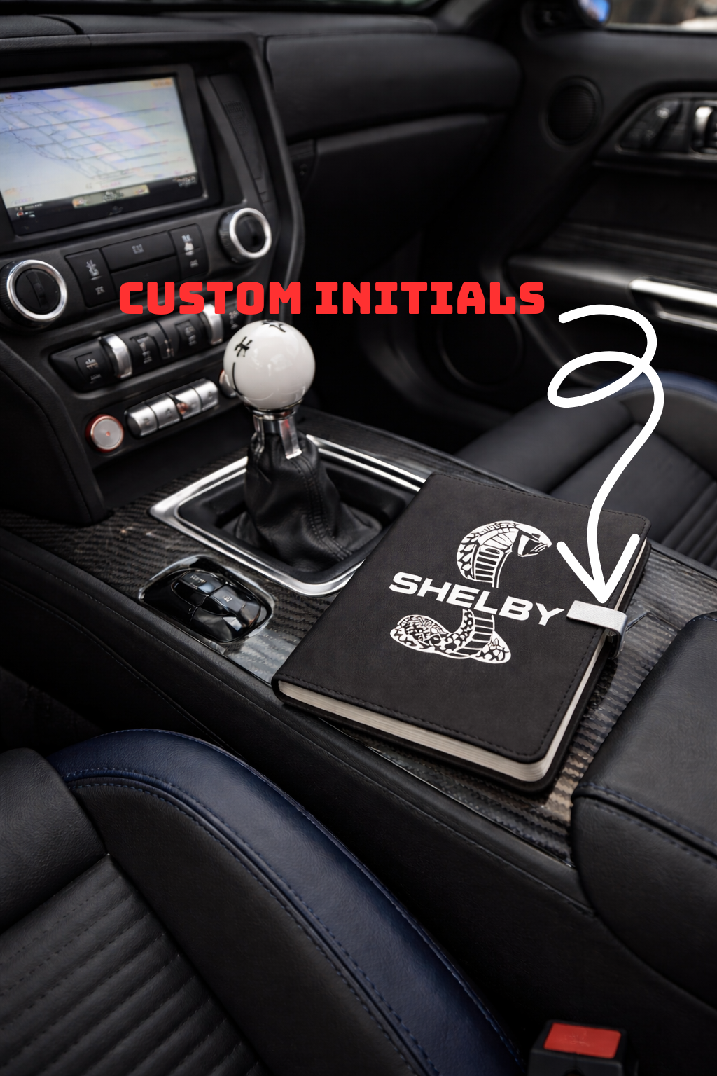 Shelby Journal Notebook Customizable initials