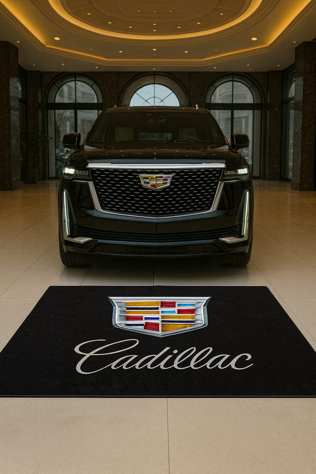 Cadillac Luxury Rug 60x96 INCH Home, Garage & Display Carpet