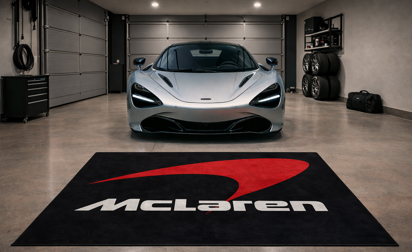 McLaren Luxury Rug 60×87 INCH Home, Garage & Display Carpet