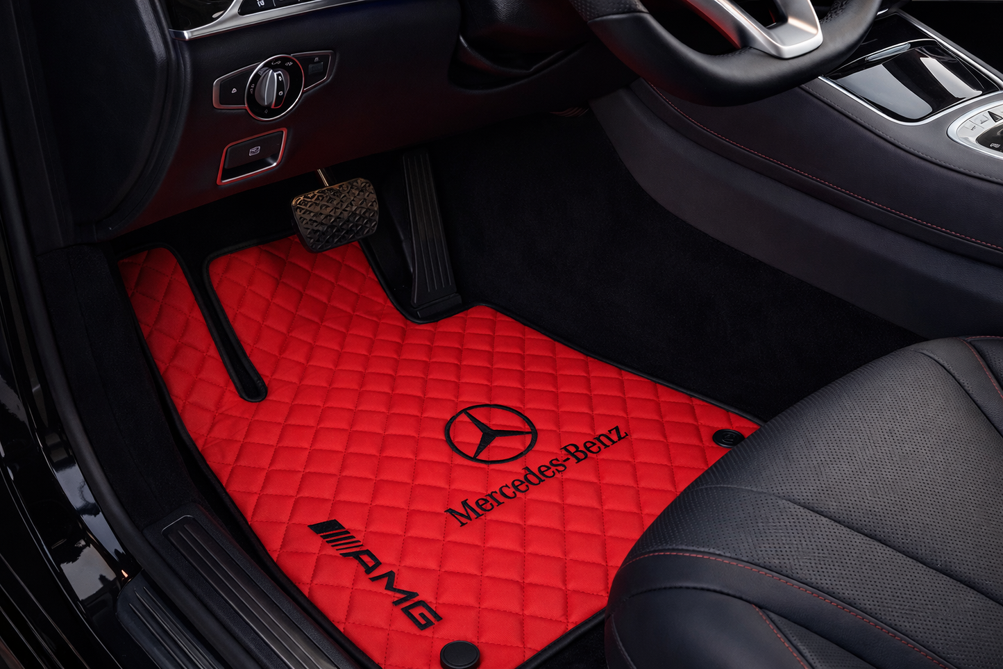 For Mercedes Benz Leather Floor Mats Made To Measure Mats for all Model