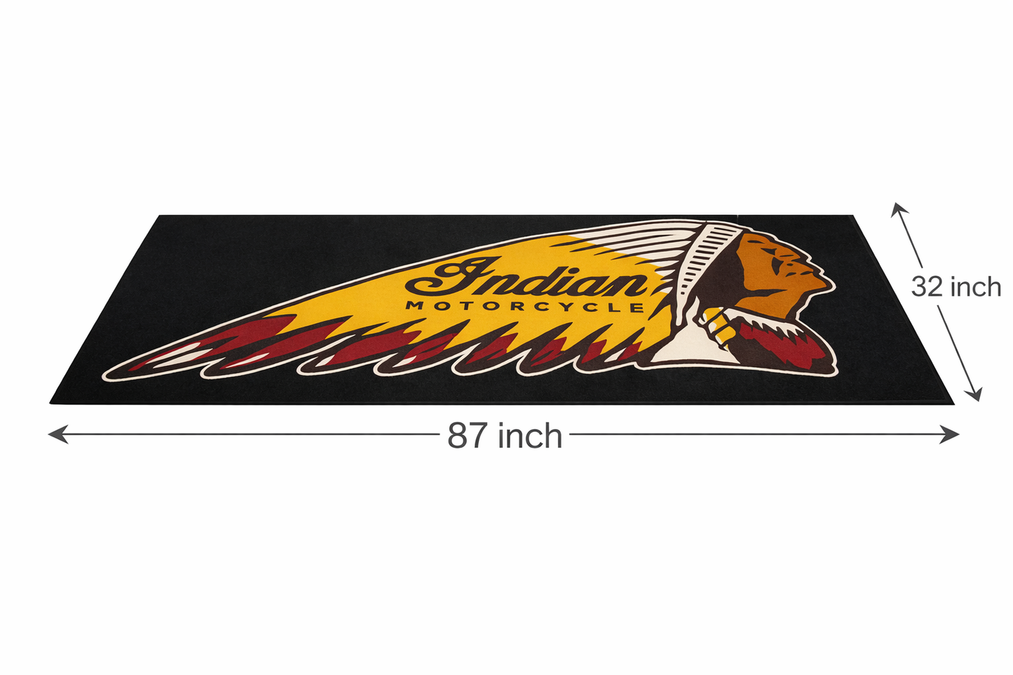 Indian Luxury Rug 32×87 INCH Home, Garage & Display Carpet