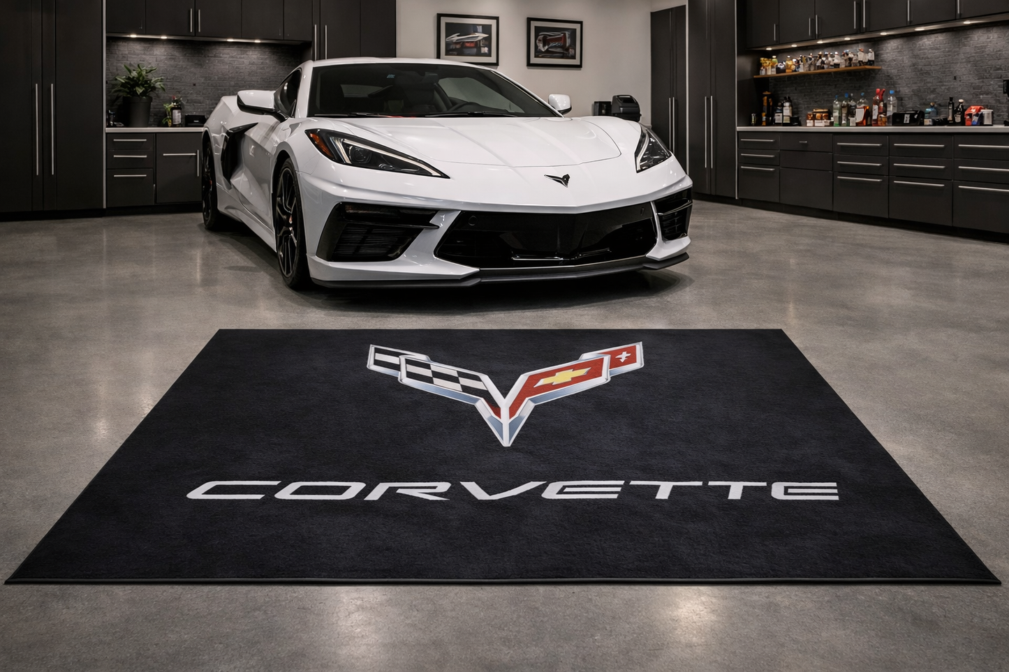 Corvette Luxury Rug 60×87 INCH Home, Garage & Display Carpet