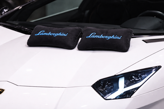 Lamborghini Neck Pillows  Premium Comfort and Style (2 PCS)