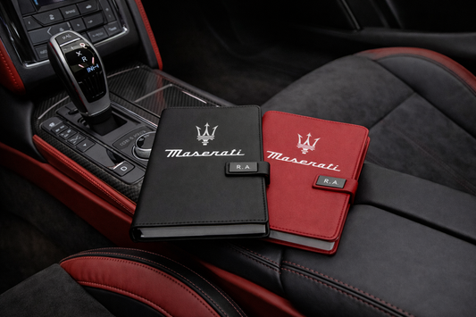 Maserati Journal Notebook Customizable initials