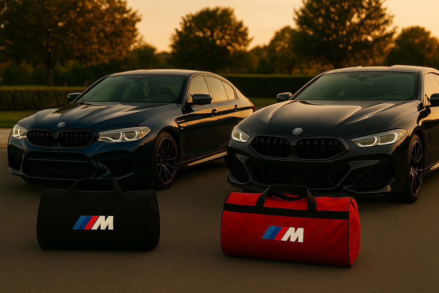Luxury BMW M2 M3 M4 M5 M6 M8 Duffle Bag 30x50 cm