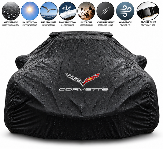 Corvette waterdichte autohoes op maat