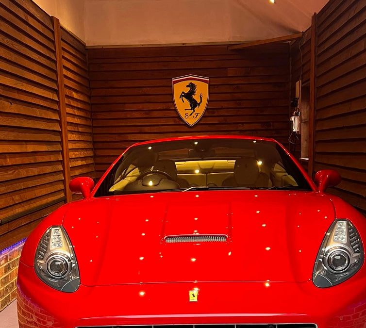 Horse Wall Sign for Garage – Premium Wall Decor for Car Enthusiasts