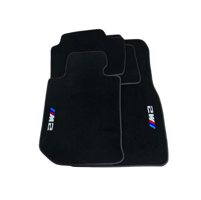 For BMW M Series Carpet Floor Mats Velour M2 M3 M4 M5 M6 M8