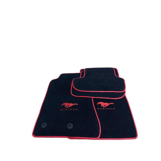 For All Mustang Model Carpet Car Floor Mats Custom fit for Mustang Model Carpet Liner