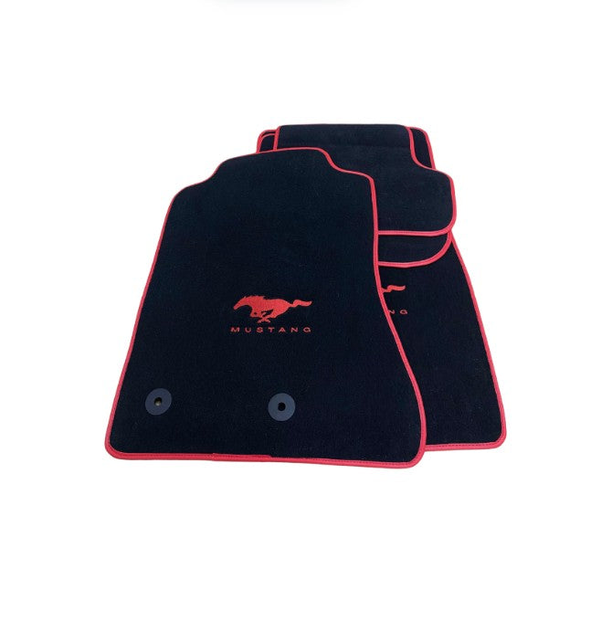 For All Mustang Model Carpet Car Floor Mats Custom fit for Mustang Model Carpet Liner