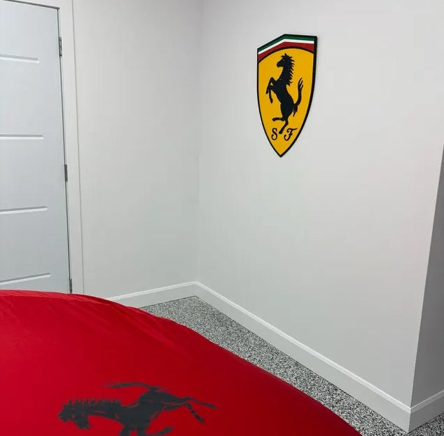 Horse Wall Sign for Garage – Premium Wall Decor for Car Enthusiasts