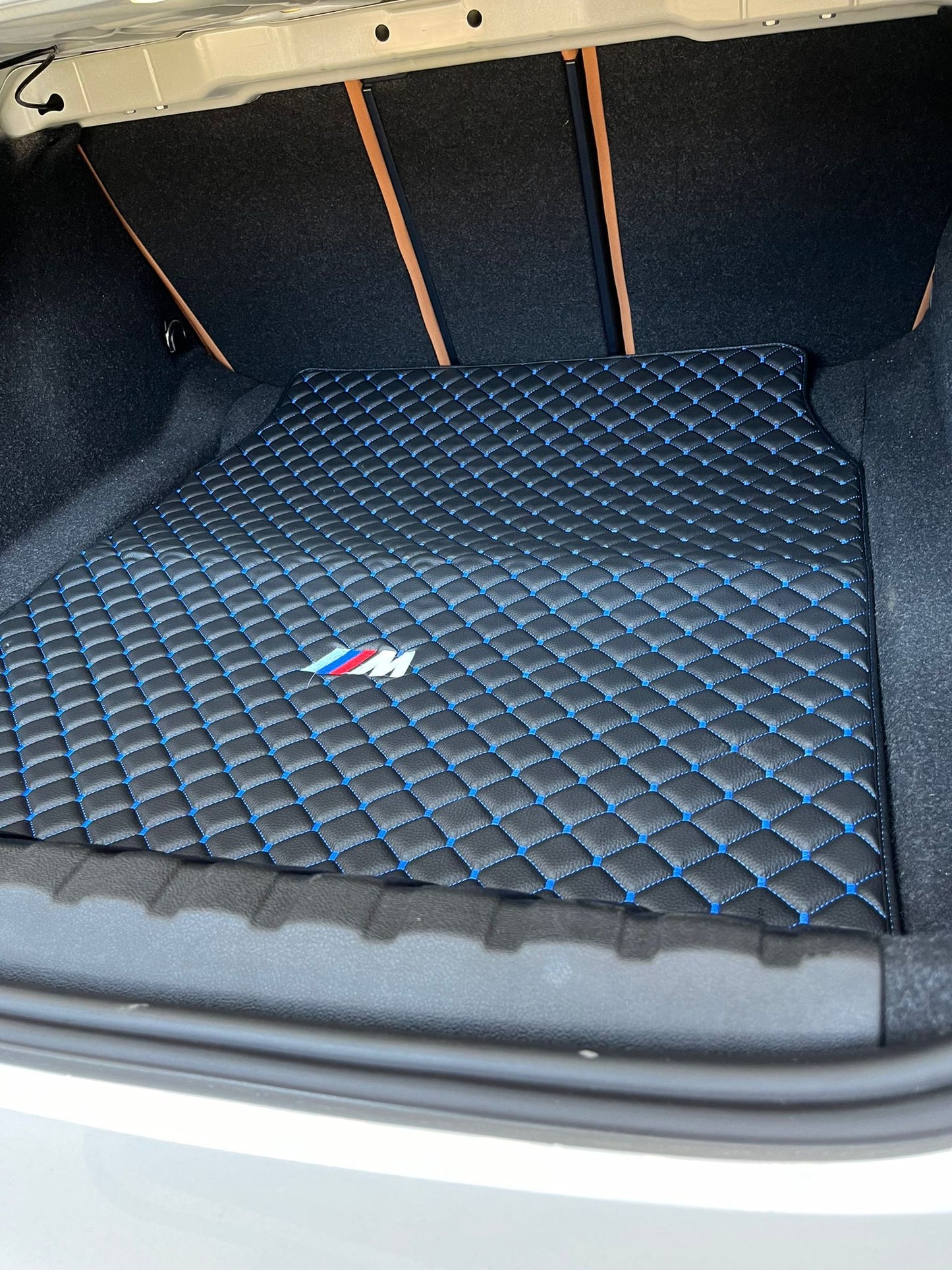 For BMW Leather Trunk Mat