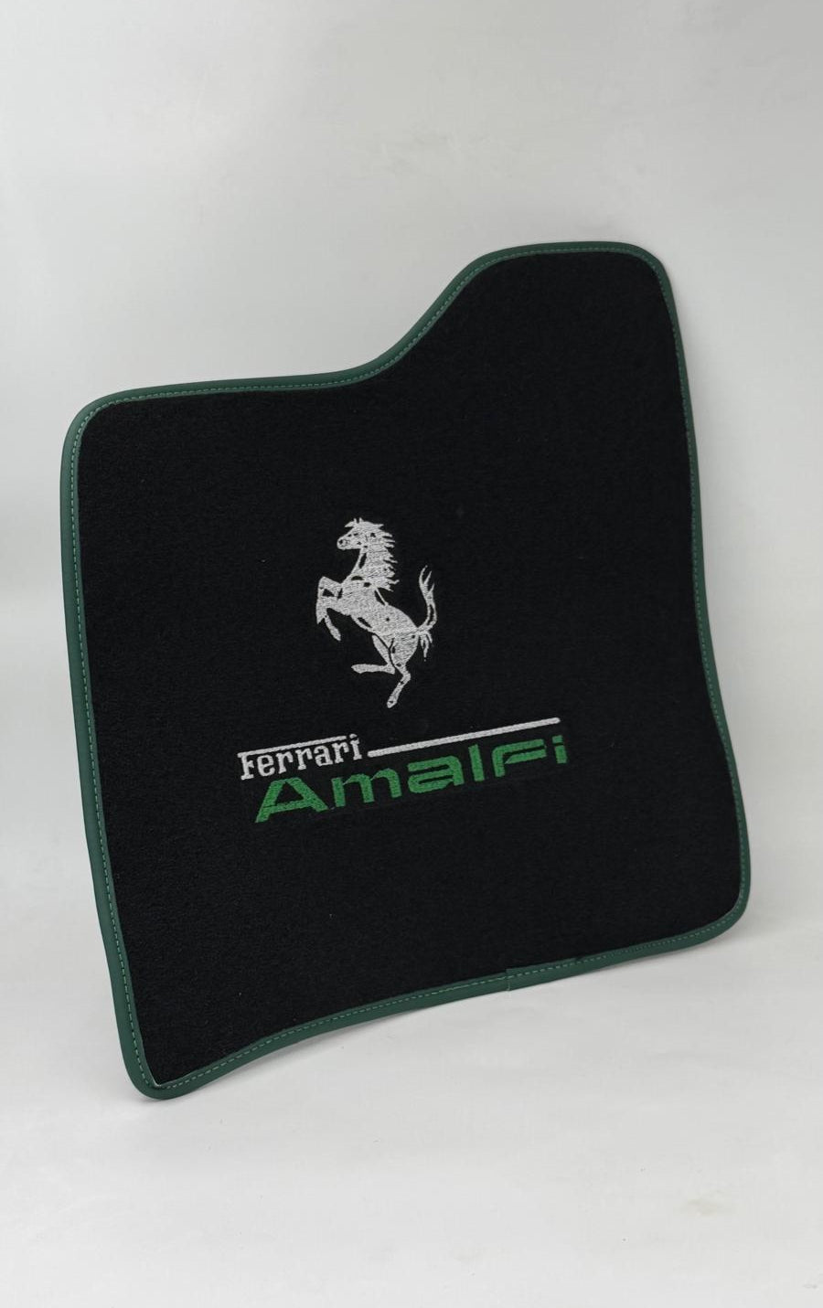 Ferrrari Amalfi Floor Mats Custom Fit Ferrari Carpet Velour Mats with Custom Stitch