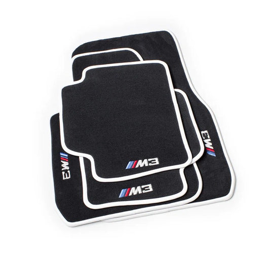 For BMW M Series Carpet Floor Mats Velour M2 M3 M4 M5 M6 M8